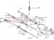 Swinging arm - Piaggio Skipper 125 4T