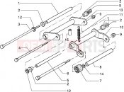 Swinging arm - Piaggio Skipper 125 MY98