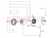 Cdi magneto assy - Piaggio Skipper 125/150cc