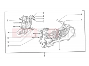 Crank-case - Piaggio Skipper 125/150cc