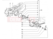 Half-pulley assy., driving - Piaggio Skipper 125/150cc
