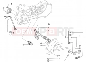 Starter motor - Piaggio Skipper 125/150cc