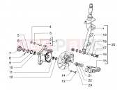 Steering - Piaggio Skipper 125/150cc