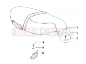 Saddle - Piaggio Skipper 125/150cc