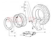 Wheels - Piaggio Skipper 125/150cc
