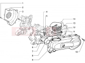 PIAGGIO ékszíjfedél