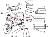 PIAGGIO Skipper 150 4T Electrical device