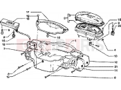 PIAGGIO Skipper 150 4T Speedometers kms-handlebar covers