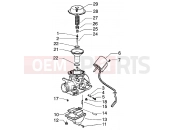 Carburettor - Piaggio Super Hexagon GTX 125