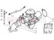 Carburettor - Piaggio Super Hexagon GTX 125