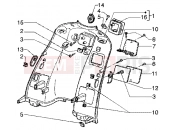 Counter shield - Piaggio Super Hexagon GTX 125