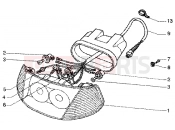 Headlamp - Piaggio Super Hexagon GTX 125