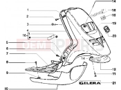 PIAGGIO Front shield-Footboard-Spoiler