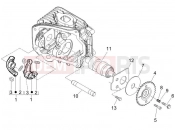 Rocking levers support unit - Piaggio Typhoon 125 4T 2V 2010