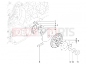 Driving pulley - Piaggio Typhoon 125 4T 2V 2015
