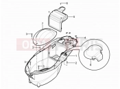 Helmet huosing - Undersaddle - Piaggio Typhoon 125 4T 2V 2015
