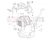 Cylinder head cover - Piaggio Typhoon 125 4T 2V (USA) 2011