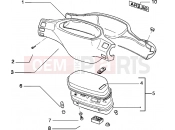PIAGGIO Speedometers kms.-Handlebar covers