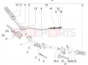 PIAGGIO Typhoon 50 2T Serie Speciale Handlebars - Master cil.