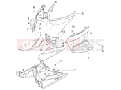 PIAGGIO Typhoon 50 4T 4V E2 (USA, CA) Central cover - Footrests