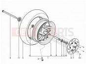 PIAGGIO Typhoon 50 4T 4V E2 (USA, CA) Front wheel