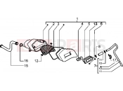 Secondary air box - Piaggio Typhoon 50 2T MY 2004
