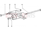 Swinging arm - Piaggio Typhoon 50 2T MY 2004