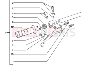 PIAGGIO Typhoon 50 X 2T Handlebars component parts