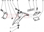 PIAGGIO Typhoon 50 X 2T Rear protection
