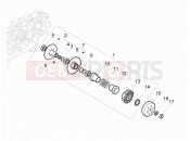 Driven pulley - Piaggio X10 125 4V I.E. 2012