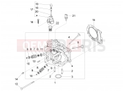 Head unit - Valve - Piaggio X10 125 4V I.E. 2012