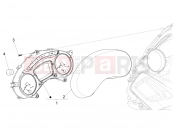 PIAGGIO X10 500 4V I.E. Meter combination - Cruscotto