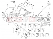 Brakes pipes - Calipers (ABS) - Piaggio X10 500 4V I.E. 2014
