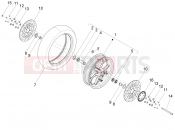 Front wheel - Piaggio X10 500 4V I.E. 2014