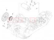 Stater - Electric starter - Piaggio X10 500 4V I.E. 2014