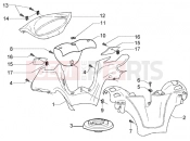 PIAGGIO HANDLEBAR COVERINGS