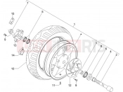 PIAGGIO X8 250 ie Front wheel