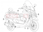 Transmissions - Piaggio X8 400 ie 2007
