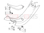 PIAGGIO X9 125 Evolution Central part