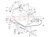PIAGGIO X9 125 Evolution Fuel tank