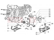 PIAGGIO X9 125 Evolution Pump group-oil pan