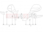 PIAGGIO X9 125 Evolution Driving mirror/s