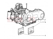 Engine - Piaggio X9 125 SL