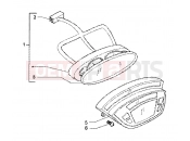 Instruments set - Piaggio X9 125 SL