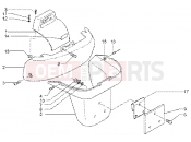 PIAGGIO Rear coverings