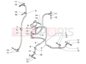 PIAGGIO X9 200 Evolution Brake pipes