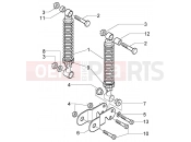 PIAGGIO X9 200 Evolution Dampers