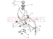 PIAGGIO X9 200 Evolution Expansion tank