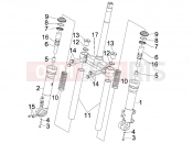PIAGGIO X9 250 Evolution Fork's components (Kayaba)