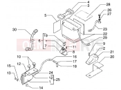 PIAGGIO X9 500 Electric devices-battery